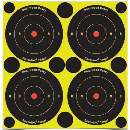 Shoot-NC 3in Bulls Eye Target