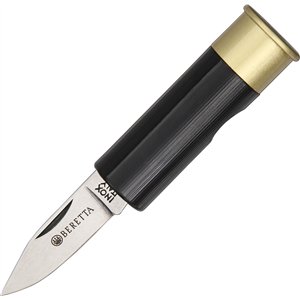 Shotgun Shell Knife Black