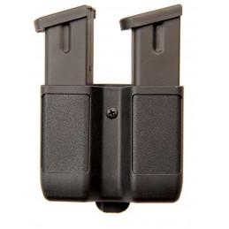 Double Mag Case Matte Blk