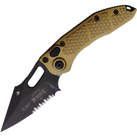 Auto Stitch Button Lock Tan