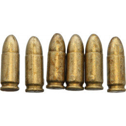 9mm Bullet Replica 6pk