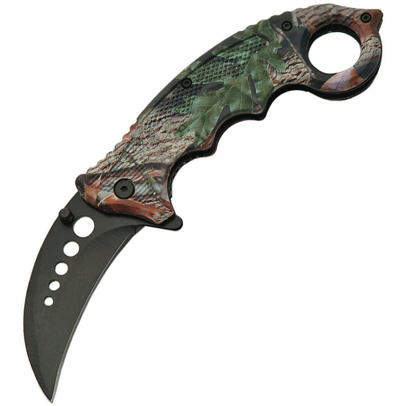 Folder Camo Karambit Clip A/O