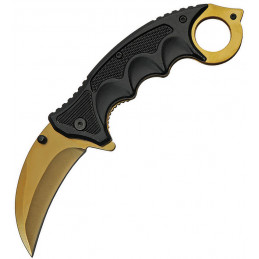 Gold Karambit Linerlock A/O