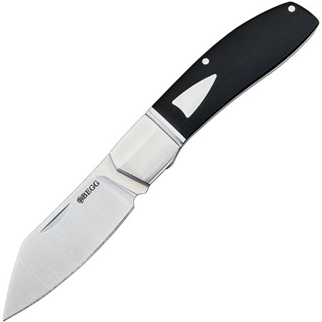 Slip Joint Sheepfoot Black G10
