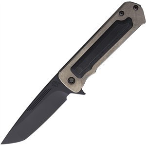 TFF-4 Framelock Tanto Black