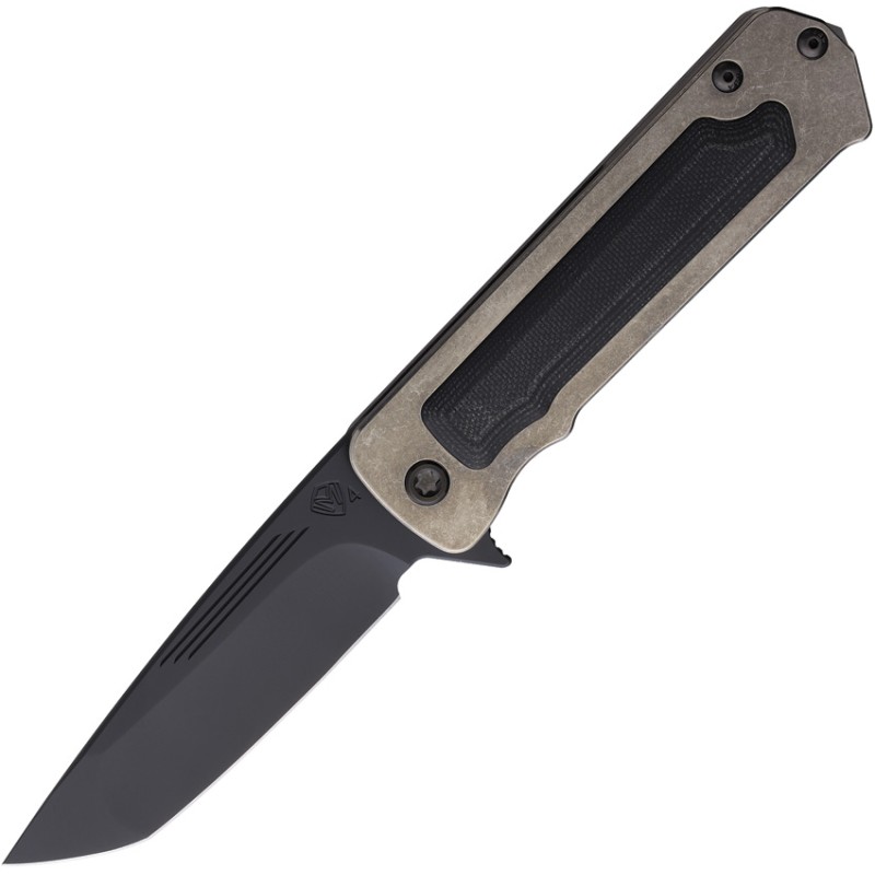 TFF-4 Framelock Tanto Black