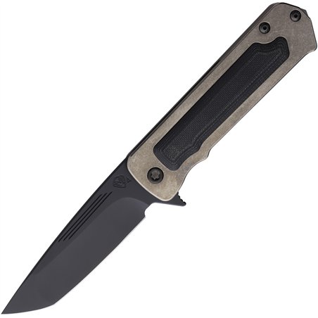 TFF-4 Framelock Tanto Black