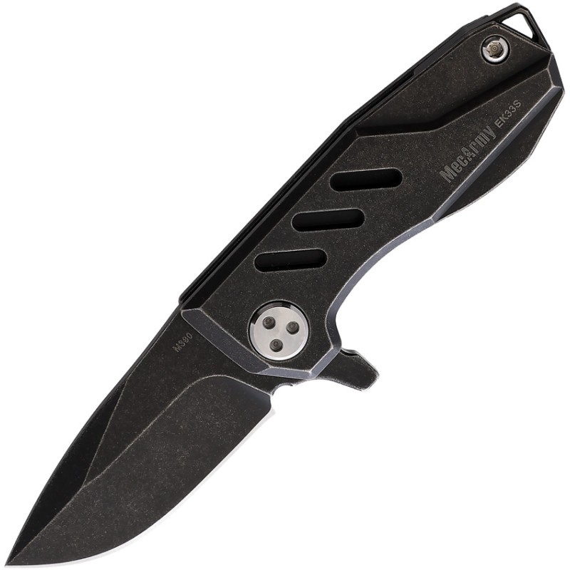 Titanium Mini Linerlock Black