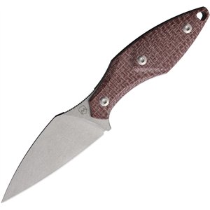 Hawky Fixed Blade Red Burlap