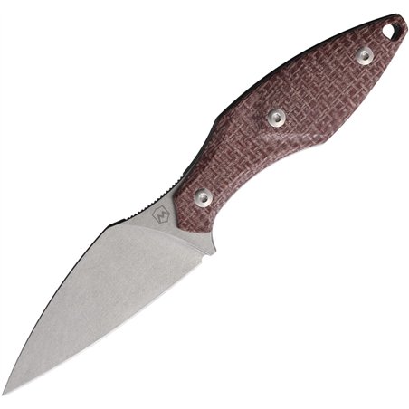 Hawky Fixed Blade Red Burlap