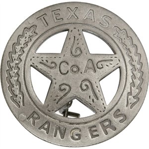 Texas Rangers Badge