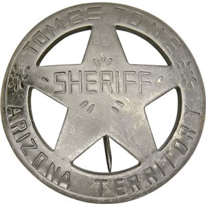 Tombstone Arizona Terr Sheriff