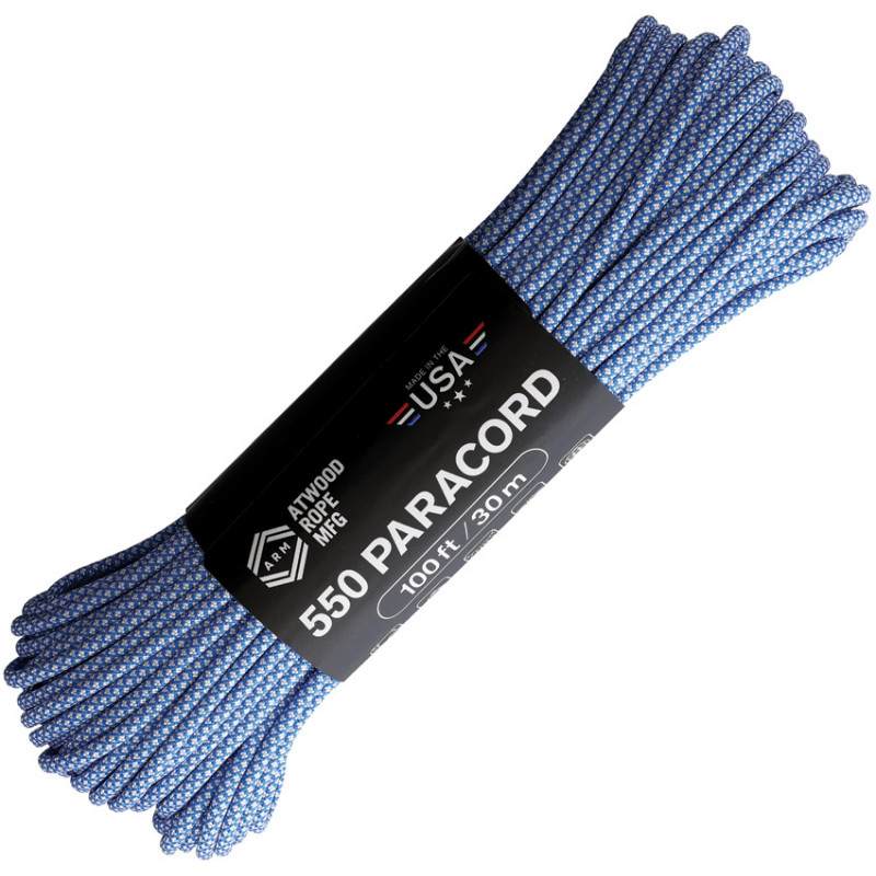 Parachute Cord Diamond Blu/Wht