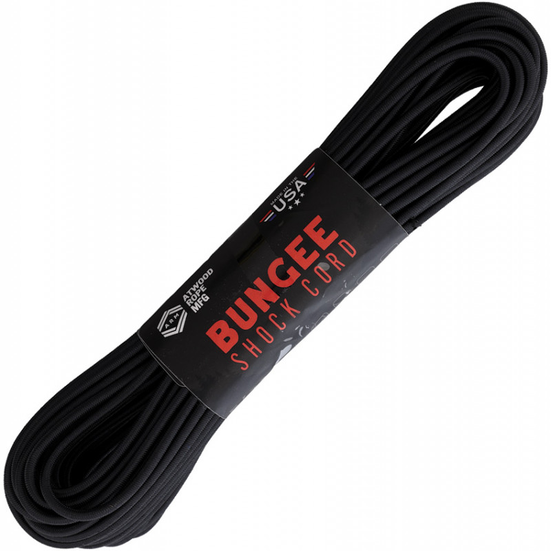 Bungee Shock Cord 50ft Black