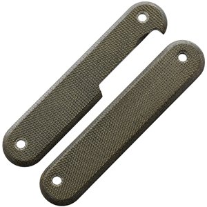 Malga 6 Scales Green Micarta