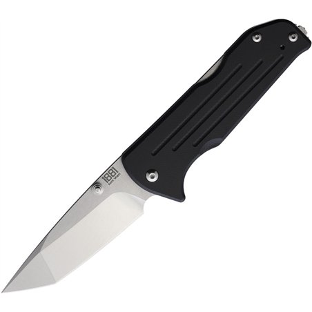 Bourbon Lockback Black Tanto