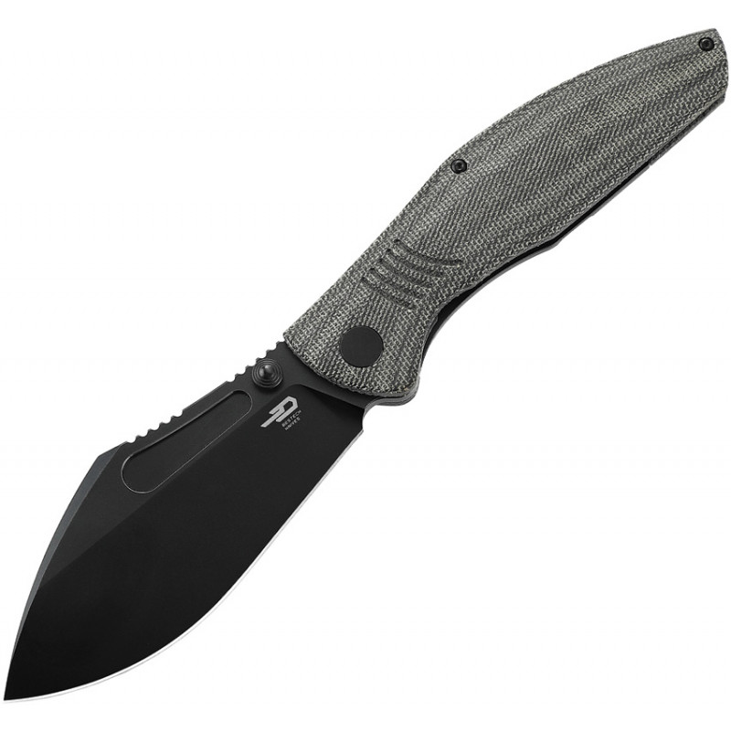 Lockness Framelock Blk Micarta