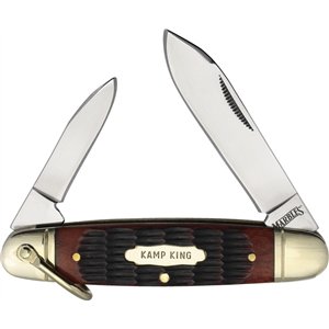 2 Blade Folder Brown Bone
