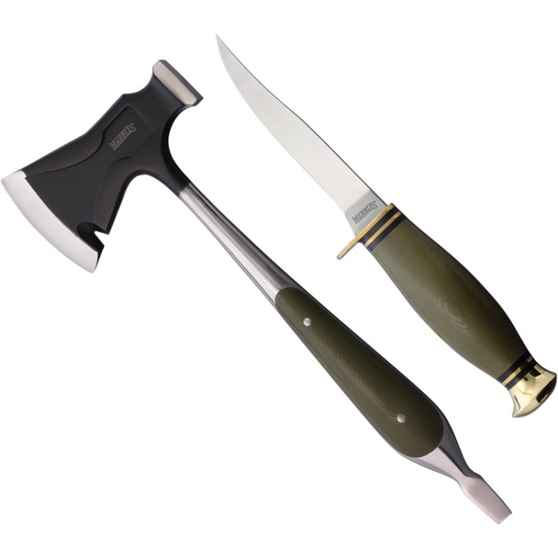 Hunter Combo Green Micarta