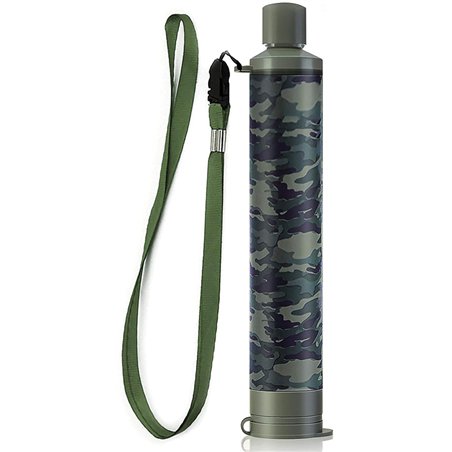 Water Filter Straw Camo