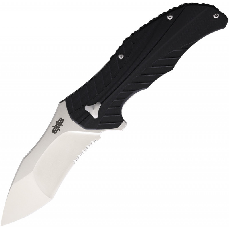 Serrated R Linerlock