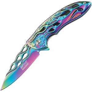 Flame Linerlock A/O Rainbow