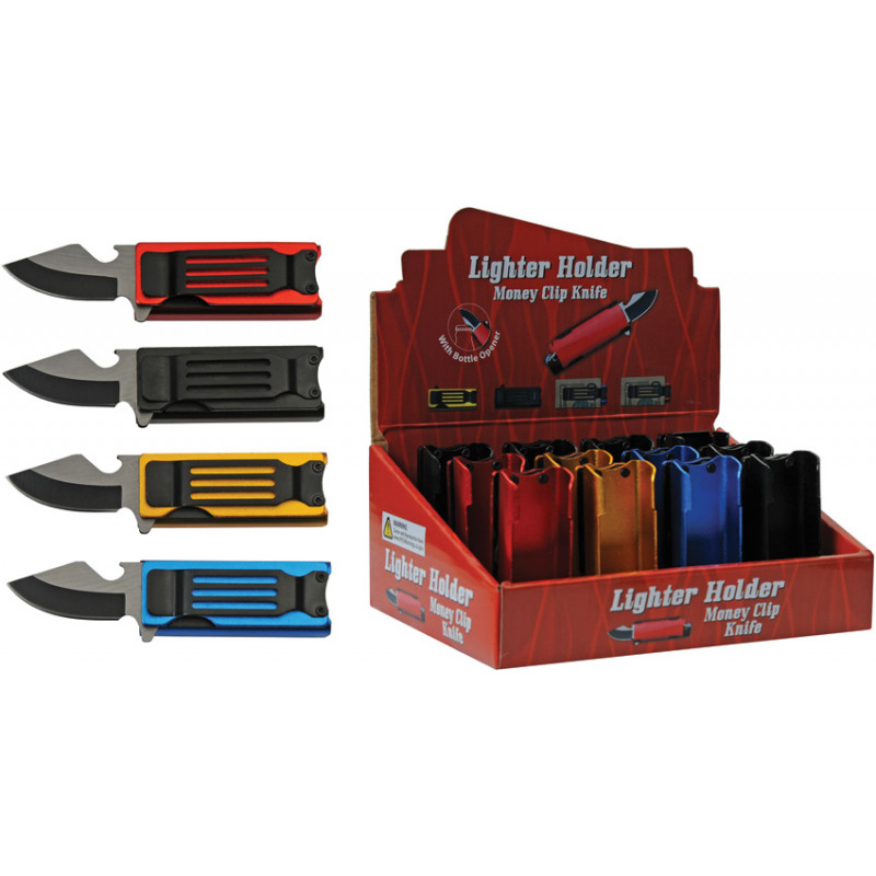 12pc Lighter Knife Display