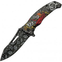 Queen Skull Linerlock A/O