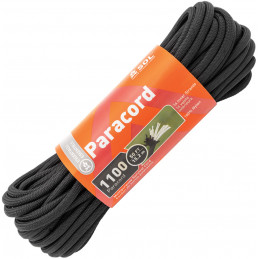 1100 Paracord 50ft Black