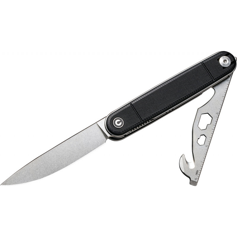 Crit Linerlock Black G10