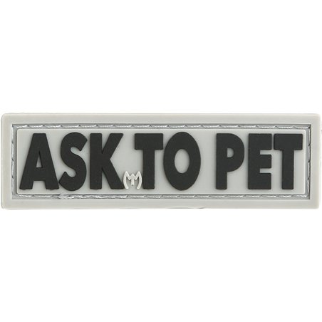 Ask To Pet Patch Tactical