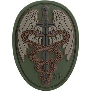 Sword Caduceus Patch Tacti