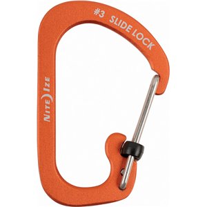 Carabiner SlideLock No3 Orange