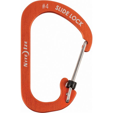 Carabiner SlideLock No4 Orange