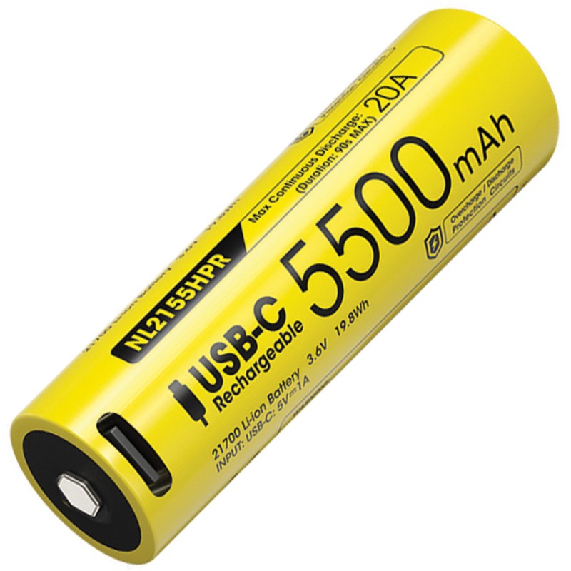 21700 Rechargeable Battery