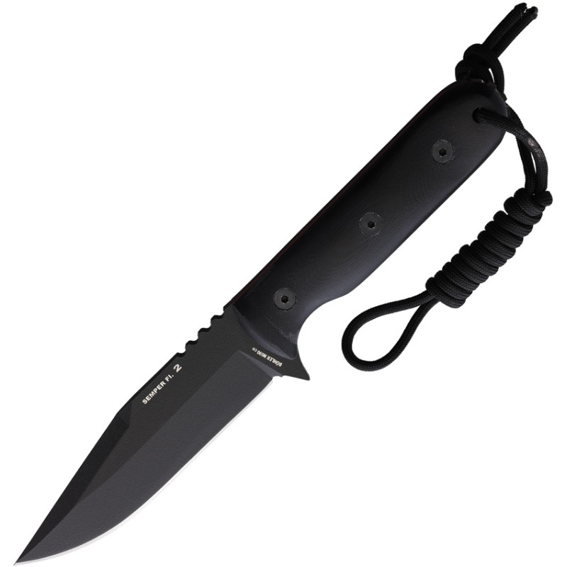 Semper Fi 2 Fixed Blade Black