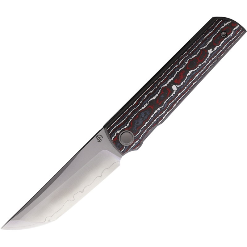 Chop 4 Linerlock Red/Wht CF
