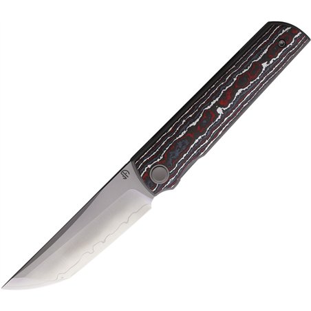 Chop 4 Linerlock Red/Wht CF