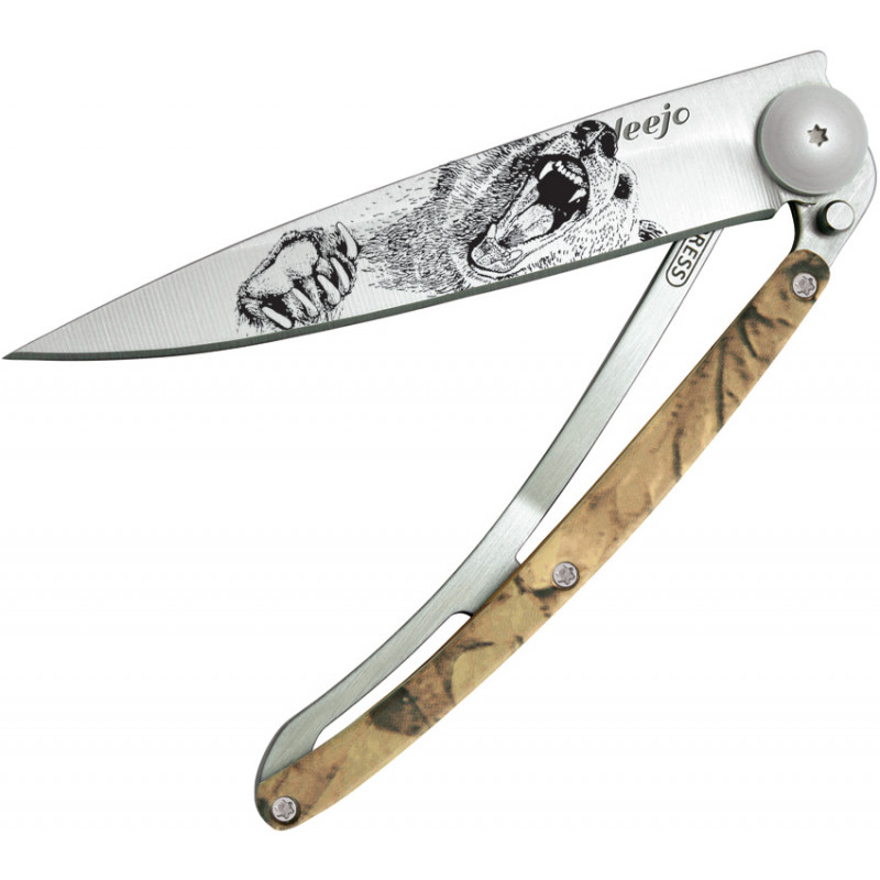 37g Tattoo Linerlock Grizzly