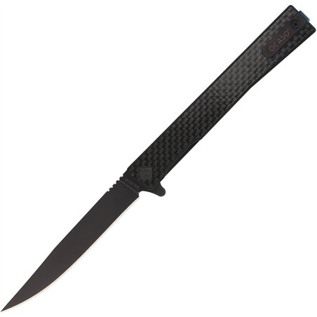 Solstice Linerlock Black CF