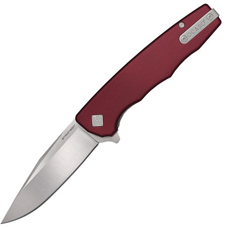 Strategy Linerlock Red Satin