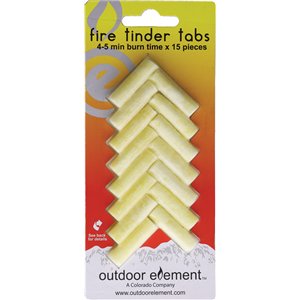 Fire Tinder Tabs 15-PK