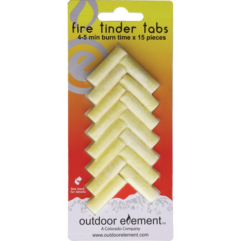 Fire Tinder Tabs 15-PK