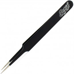 Straight Point Tweezers Black