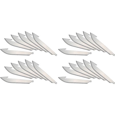 Drop Point Blades Pack of 24