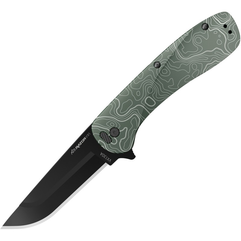 Razor VX1 Linerlock A/O Green
