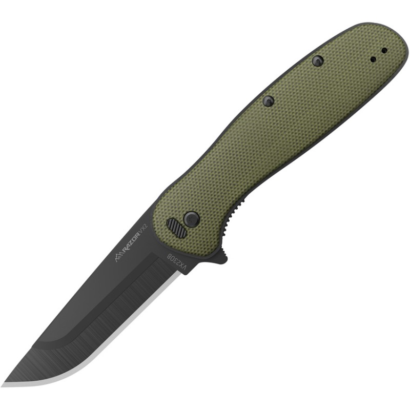 Razor VX2 Linerlock Green G10
