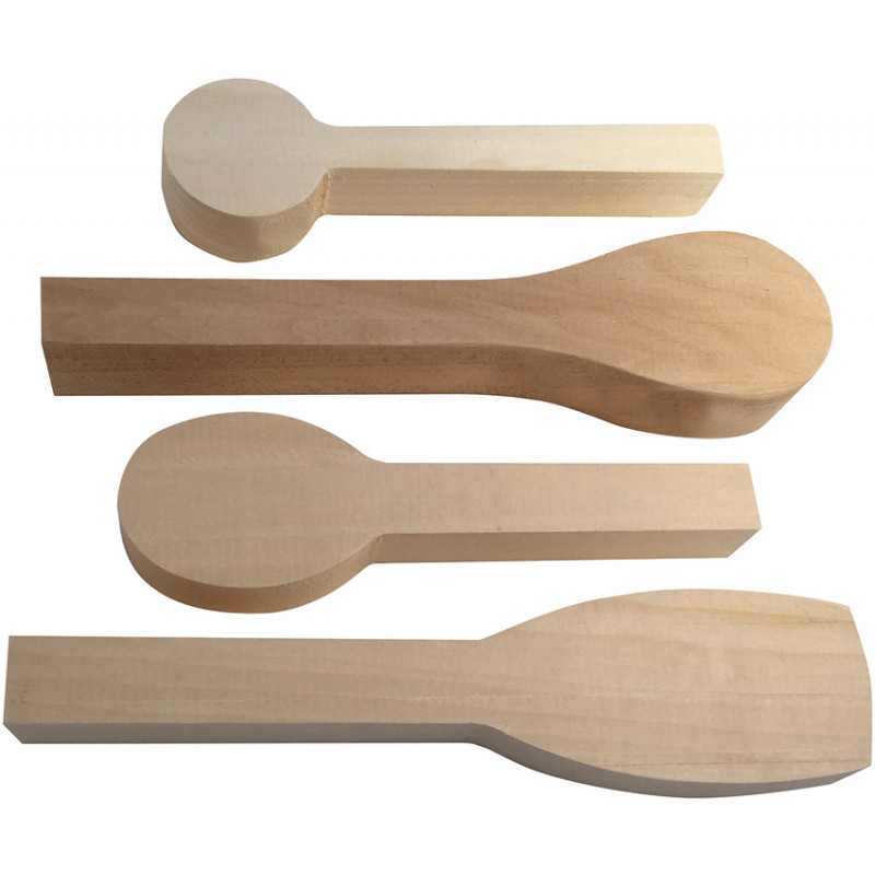 Basswood Spoon Blank Set