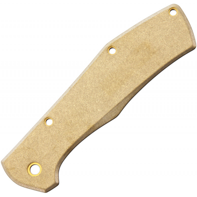 Flatiron Handle Scale Brass