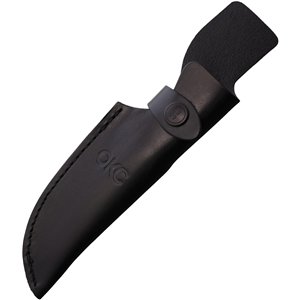 Caper Black Leather Sheath